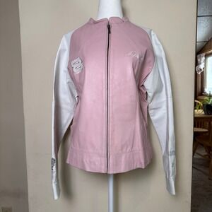 Vintage Nascar Chase Authentic Wilsons Leather Varsity Jacket Dale Earnhardt -XL